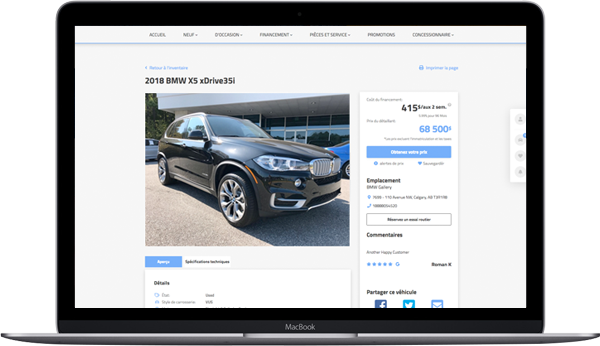 Sites web TAvantage TRADER