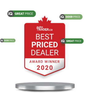 autoTRADER.ca Best Priced Dealer Award 2020