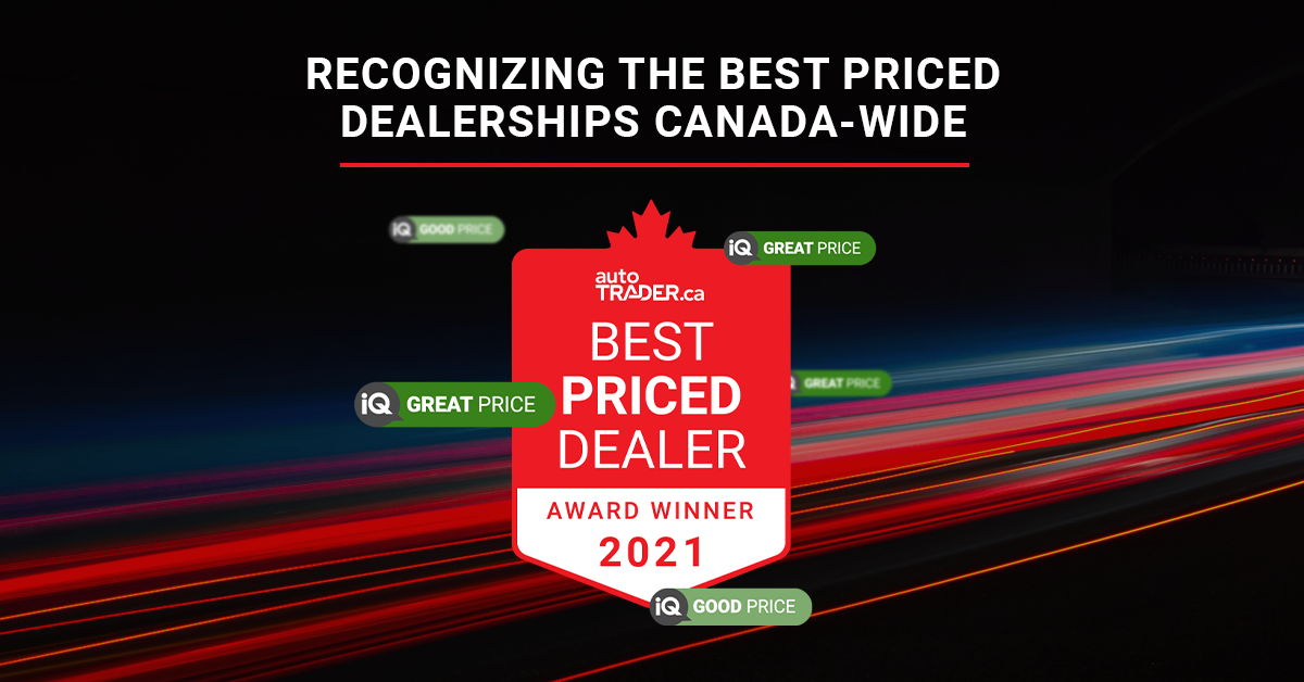 TRADER Announces Winners of the 2021 Best Priced Dealer Awards