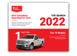 AutoTrader.ca Top Searched Vehicles of 2022