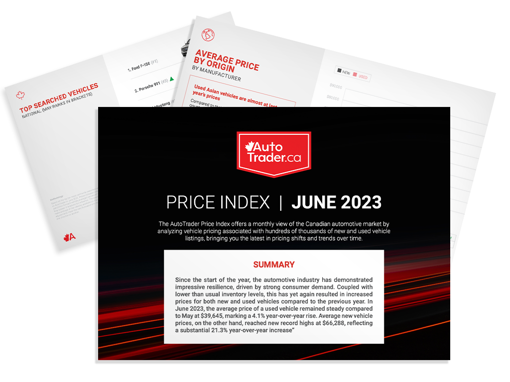 AutoTrader Price Index – June 2023