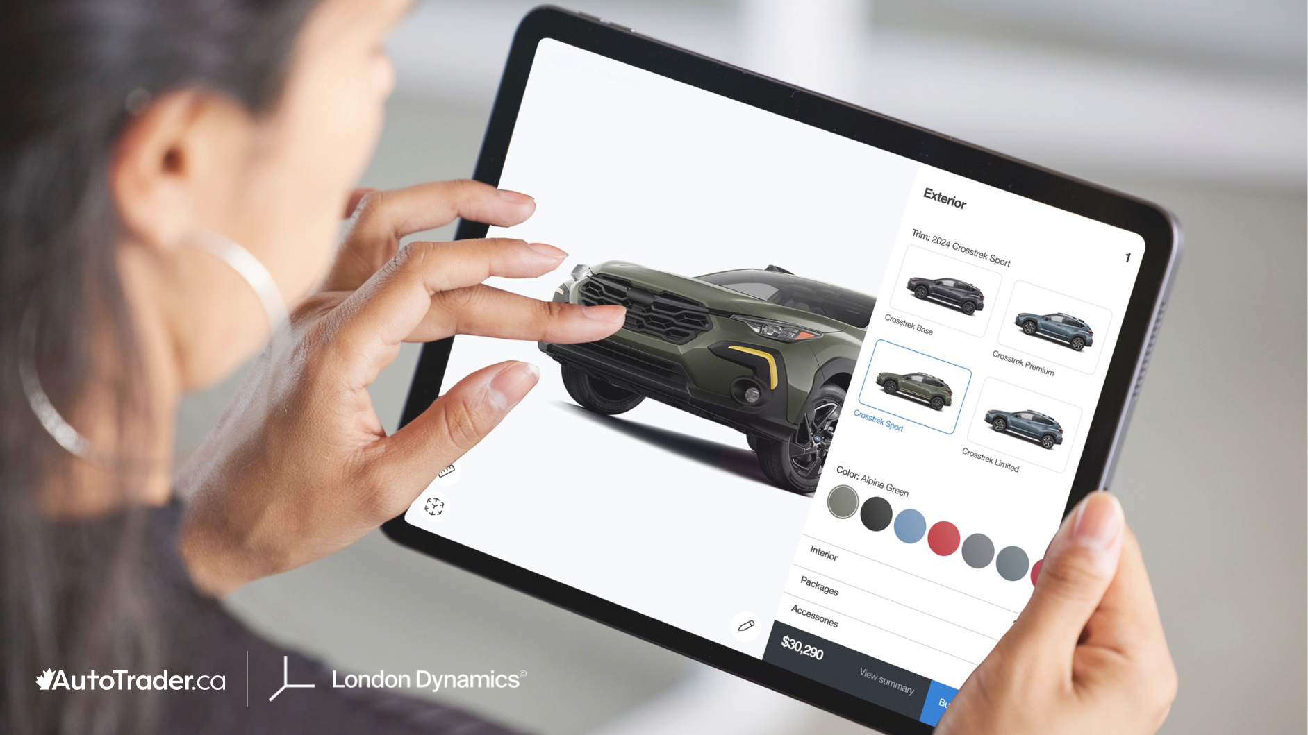 AutoTrader Canada partners with cutting-edge product visualisation firm London Dynamics to transform the car buying experience for Canadian consumers