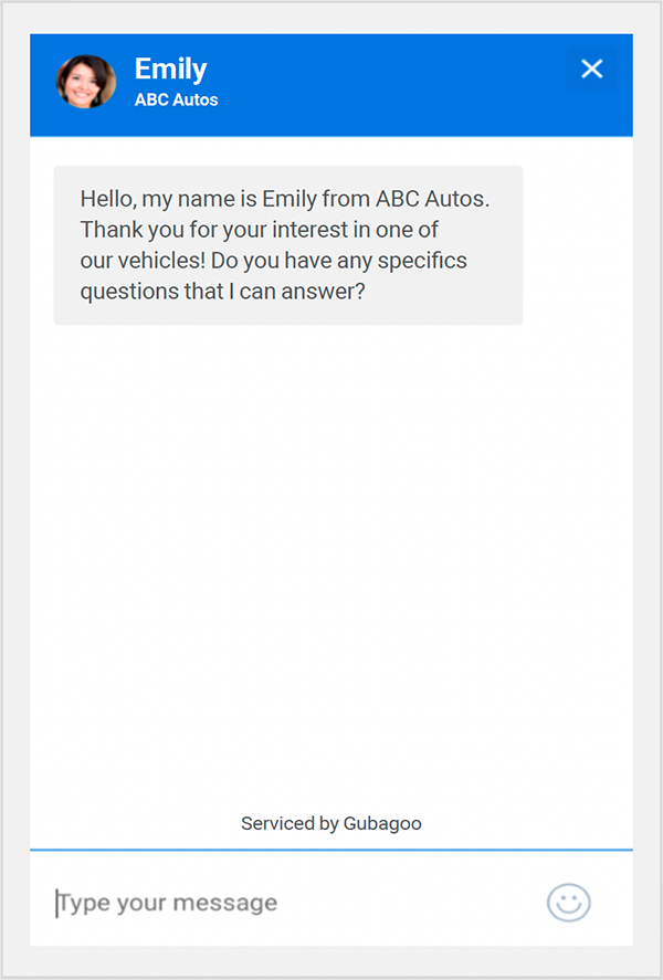 AutoTrader.ca Chat Feature
